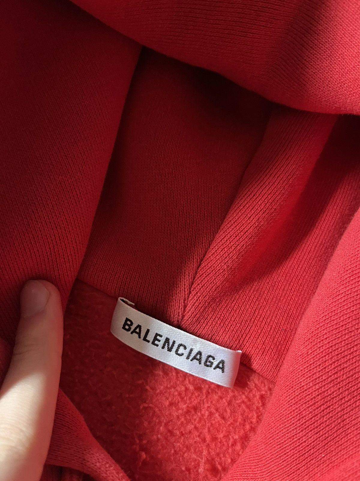 Balenciaga Balenciaga crown red hoodie rare Size US M / EU 48-50 / 2 - 10 Thumbnail