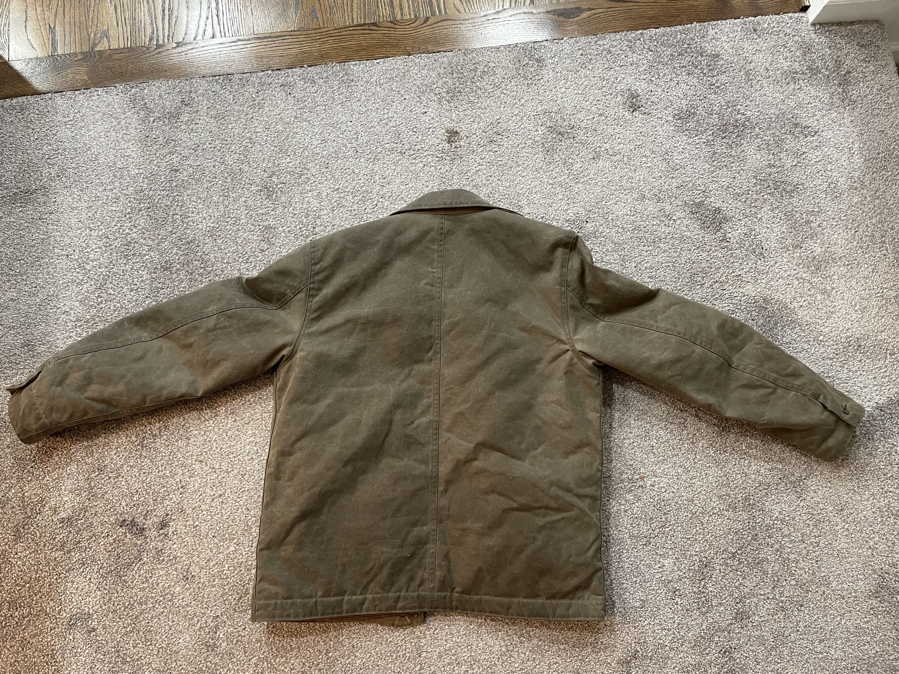 Flint And Tinder Flannel-Lined Quilted Waxed Rancher Jacket Size US L / EU 52-54 / 3 - 6 Thumbnail