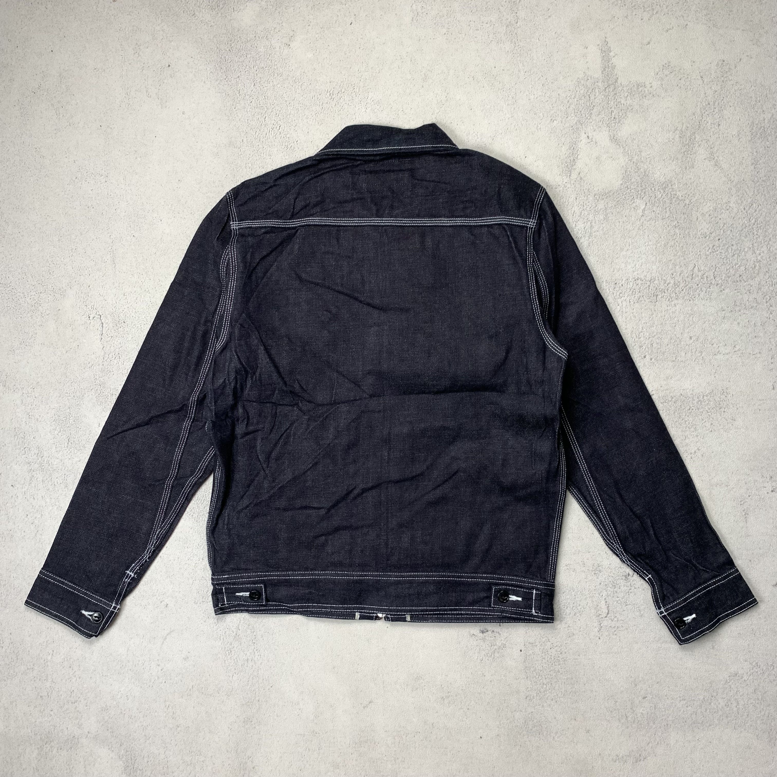 Japanese Brand Q nine (9) Selvedge Denim Jacket Size US S / EU 44-46 / 1 - 4 Thumbnail