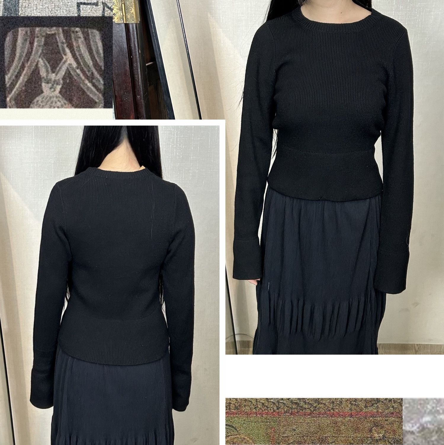 Comme des Garcons 90s comme des garcons crop knit sweater Size ONE SIZE - 1 Thumbnail