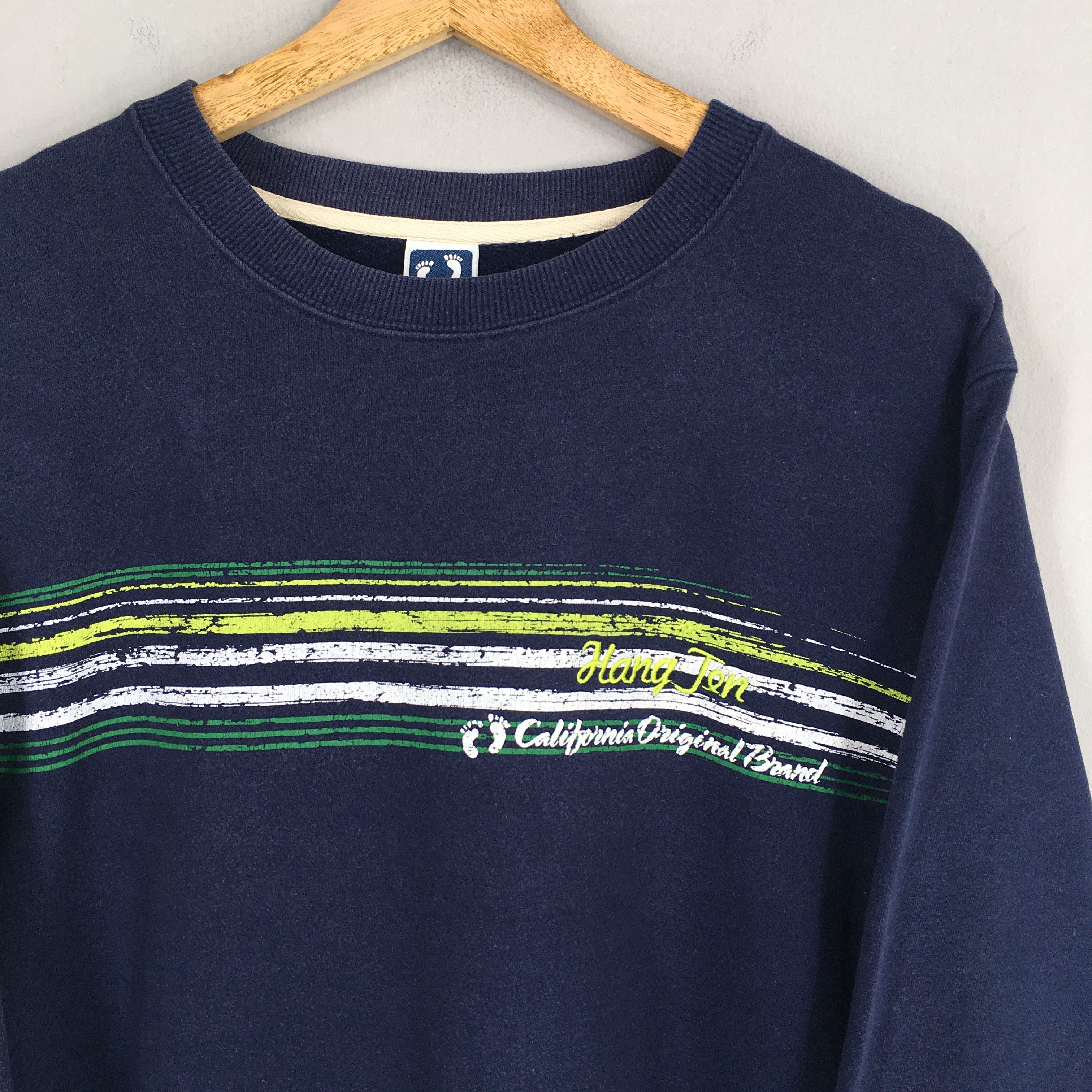 Hang Ten × Vintage Vintage Hang Ten California Sweatshirt Large Size US L / EU 52-54 / 3 - 2 Thumbnail