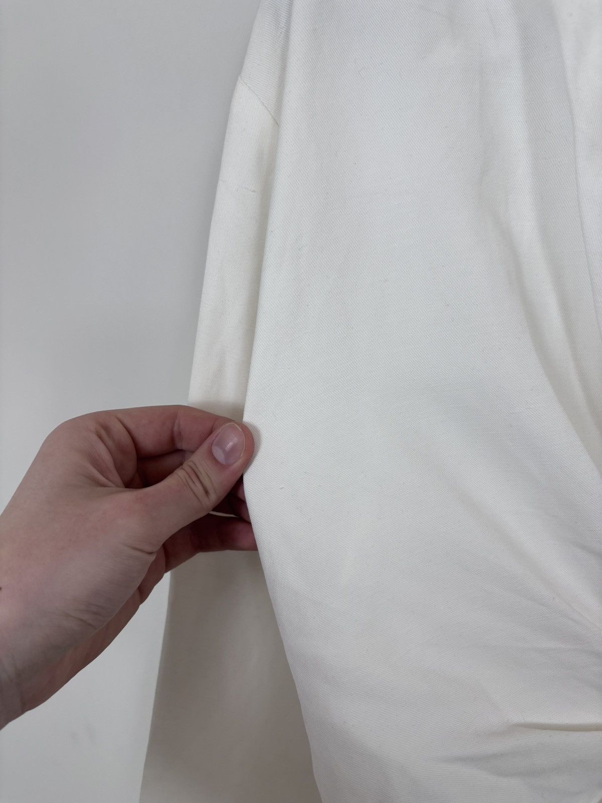 Sandro Sandro Paris Celia NWT Women’s White Ecru Linen Dress Size XS / US 0-2 / IT 36-38 - 12 Thumbnail