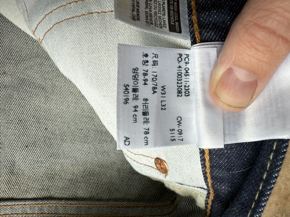 Levi's Levi's 511 Made in USA Cone Mills Selvedge W31 L32 Size US 31 - 8 Thumbnail