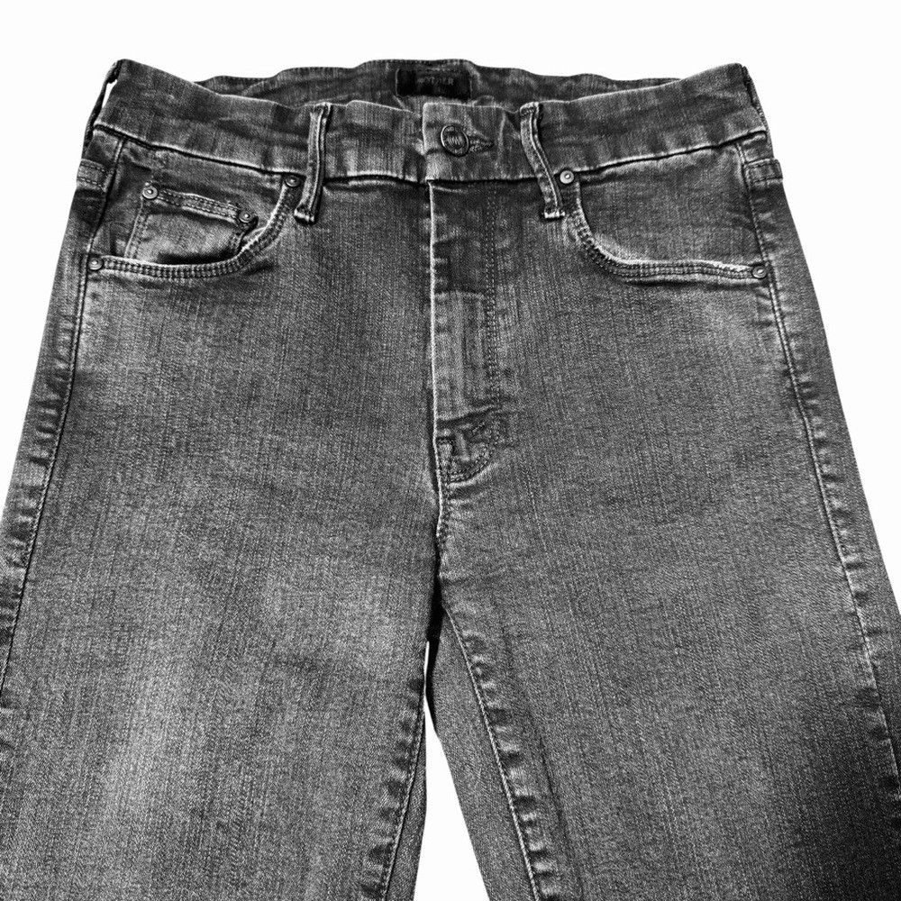 MOTHER MOTHER The Looker Skinny Black Not Guilty Jeans Size 27 Size 27" / US 4 / IT 40 - 9 Thumbnail