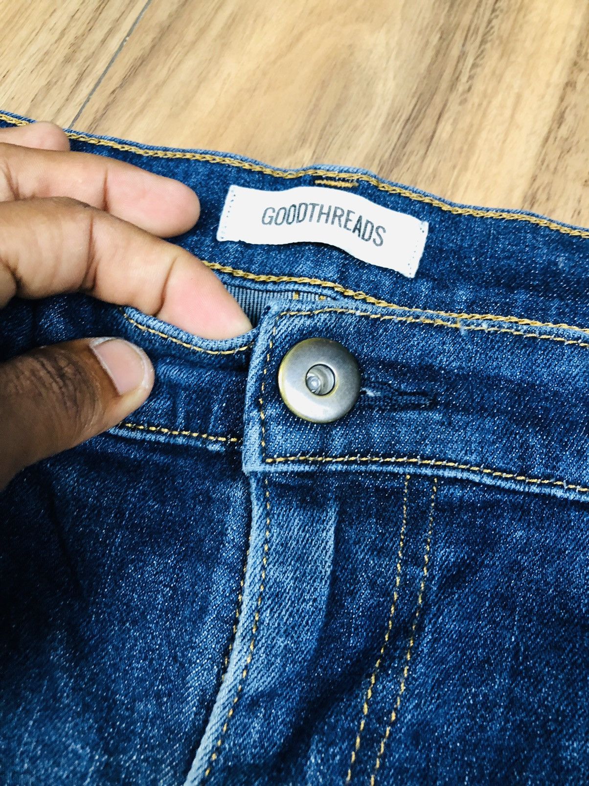 Japanese Brand GoodThreads Denim Jeans (34) Size US 35 - 5 Thumbnail