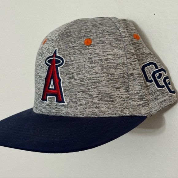 Other Los Angeles Angels Hat Heather Gray SnapBack Size ONE SIZE - 4 Thumbnail