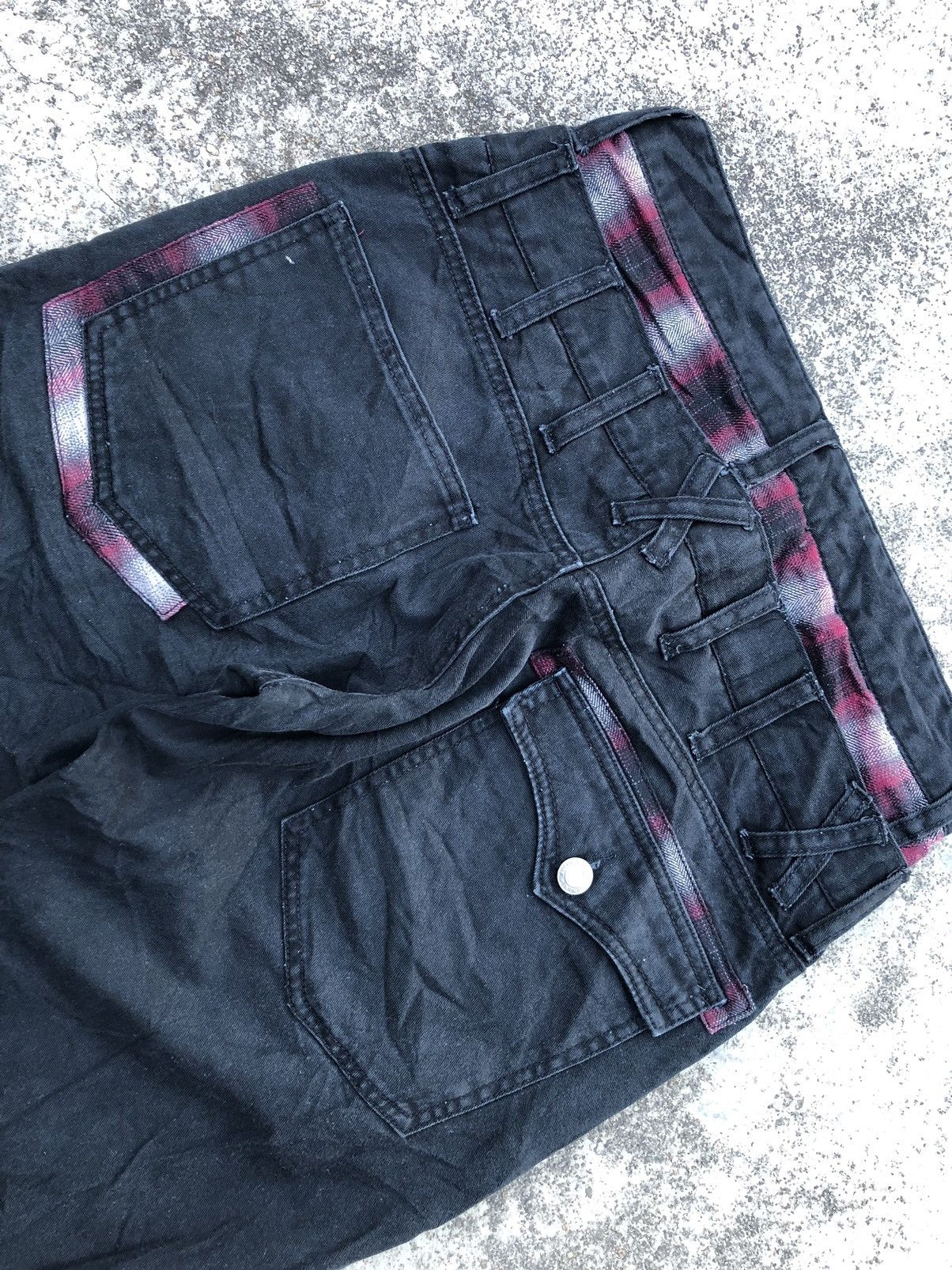 Japanese Brand AVAIL AVANT GARDE DOUBLE WAIST PANT Size US 28 / EU 44 - 7 Thumbnail