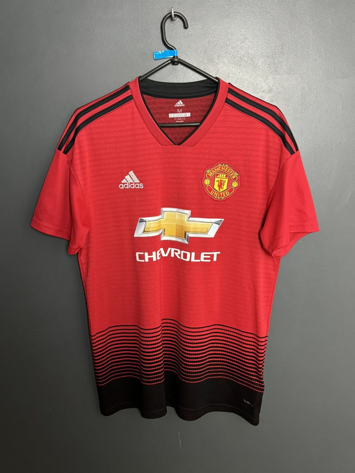 Adidas Manchester United 18/19 Home Football Jersey T-Shirt Size US M / EU 48-50 / 2 - 1 Thumbnail