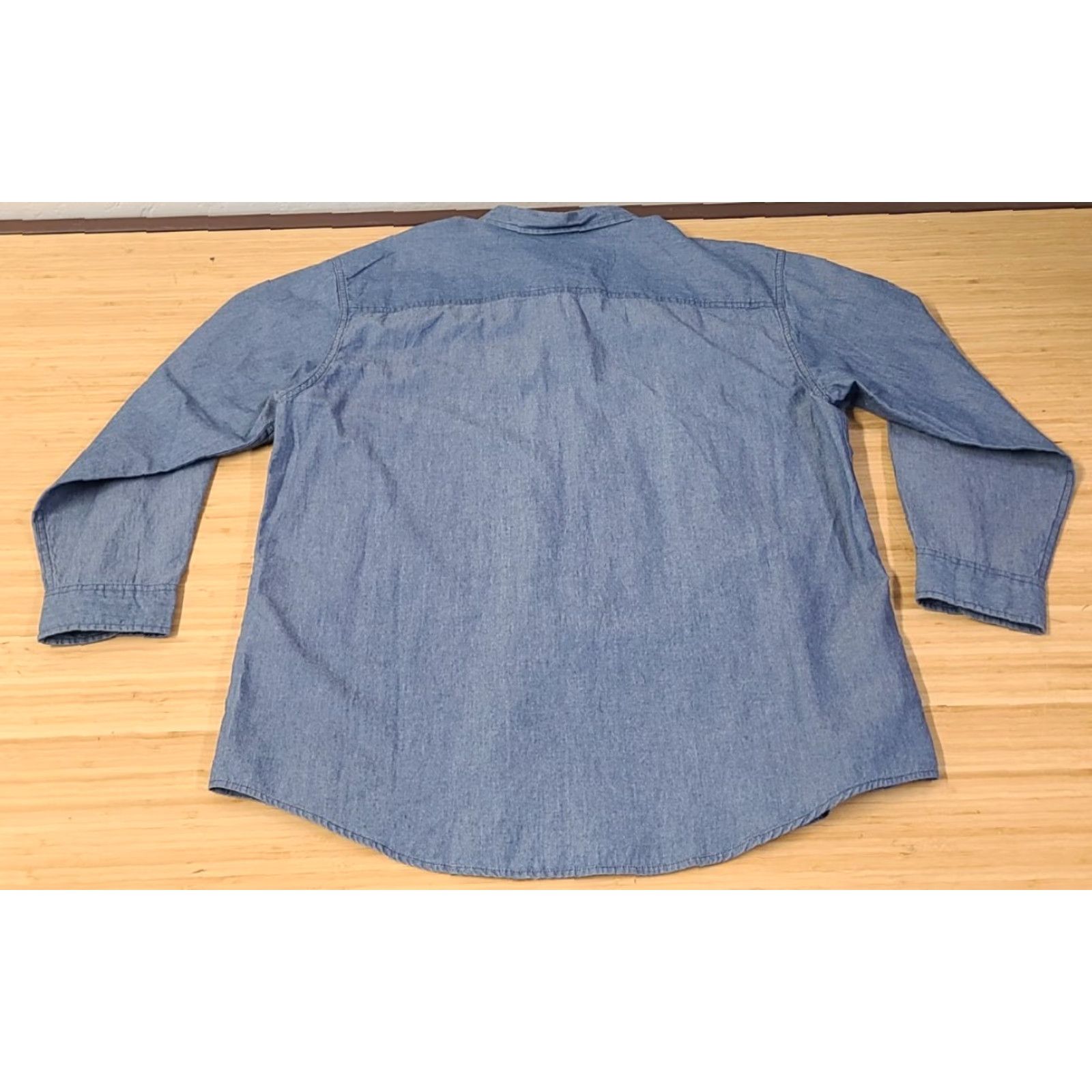 Disney VINTAGE The Disney Store Mickey Minnie Tunnel Of Love Cotton Button Up Shirt L Women Blue Button Up Shirt Womens Size L / US 10 / IT 46 - 4 Thumbnail