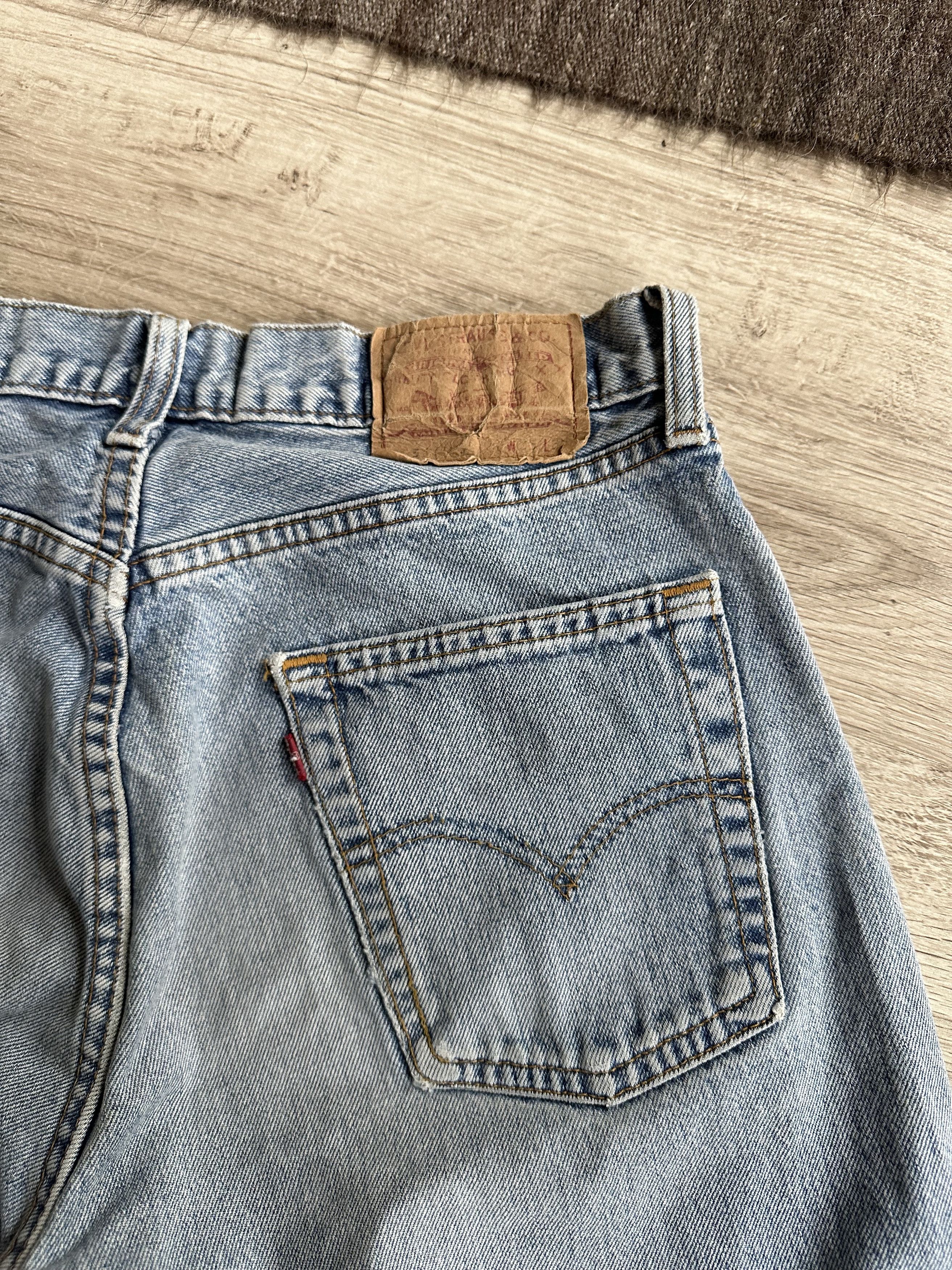 Jean Levis 517 Vintage Denim Jeans 6073AC Size US 33 - 3 Thumbnail