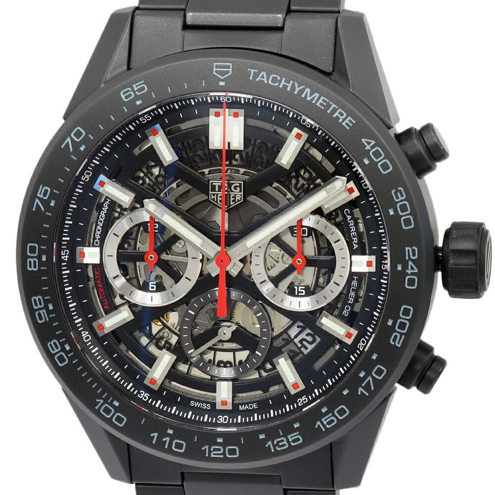 Tag Heuer TAG Heuer TAG Heuer Carrera Calibre Heuer 02 Ceramic Ceramic Automatic CBG2A90 DUTY FREE for USA Size ONE SIZE - 1 Thumbnail
