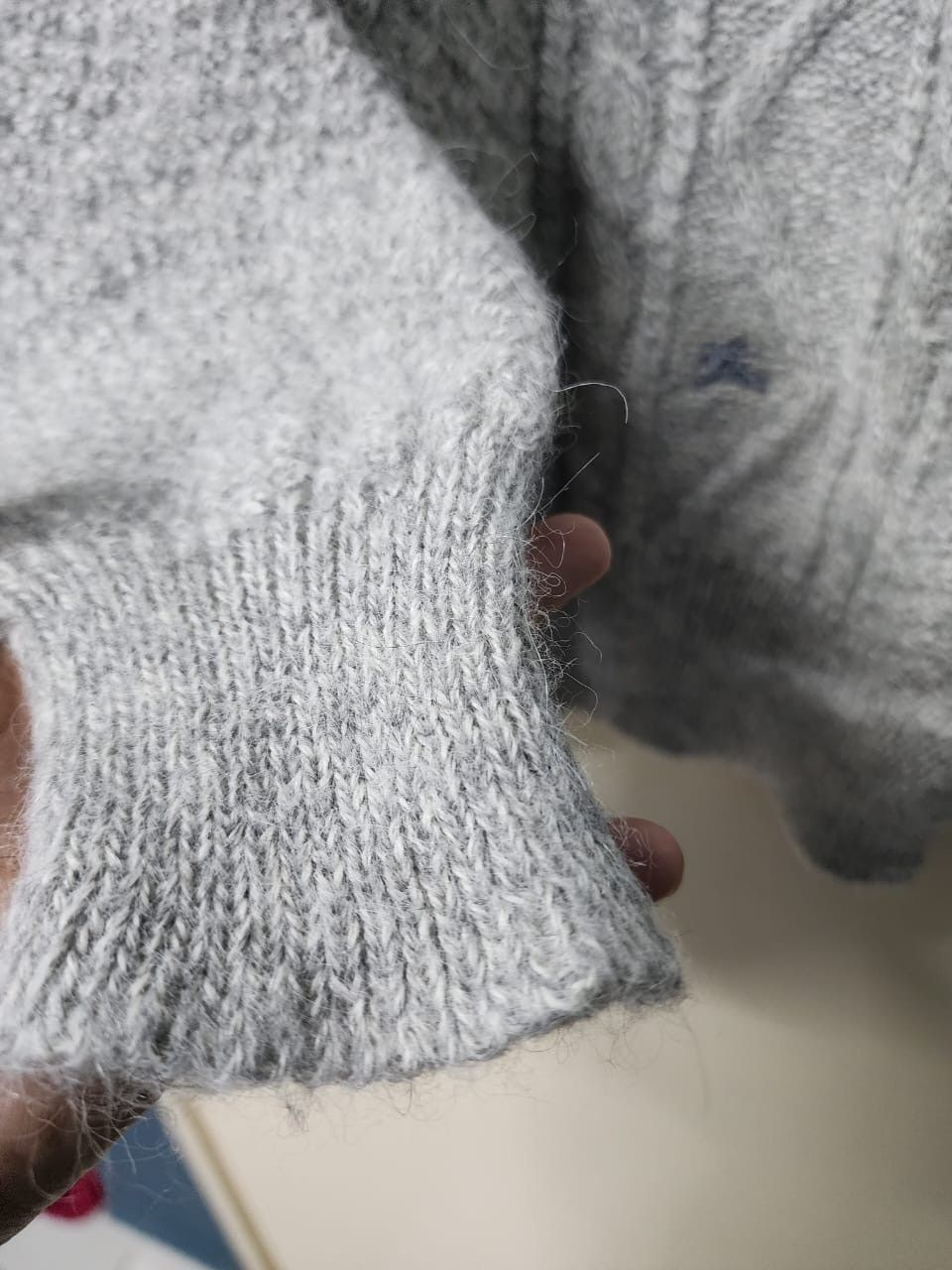 Aran Isles Knitwear Wool Knit Burberrys Size XL / US 12-14 / IT 48-50 - 8 Thumbnail
