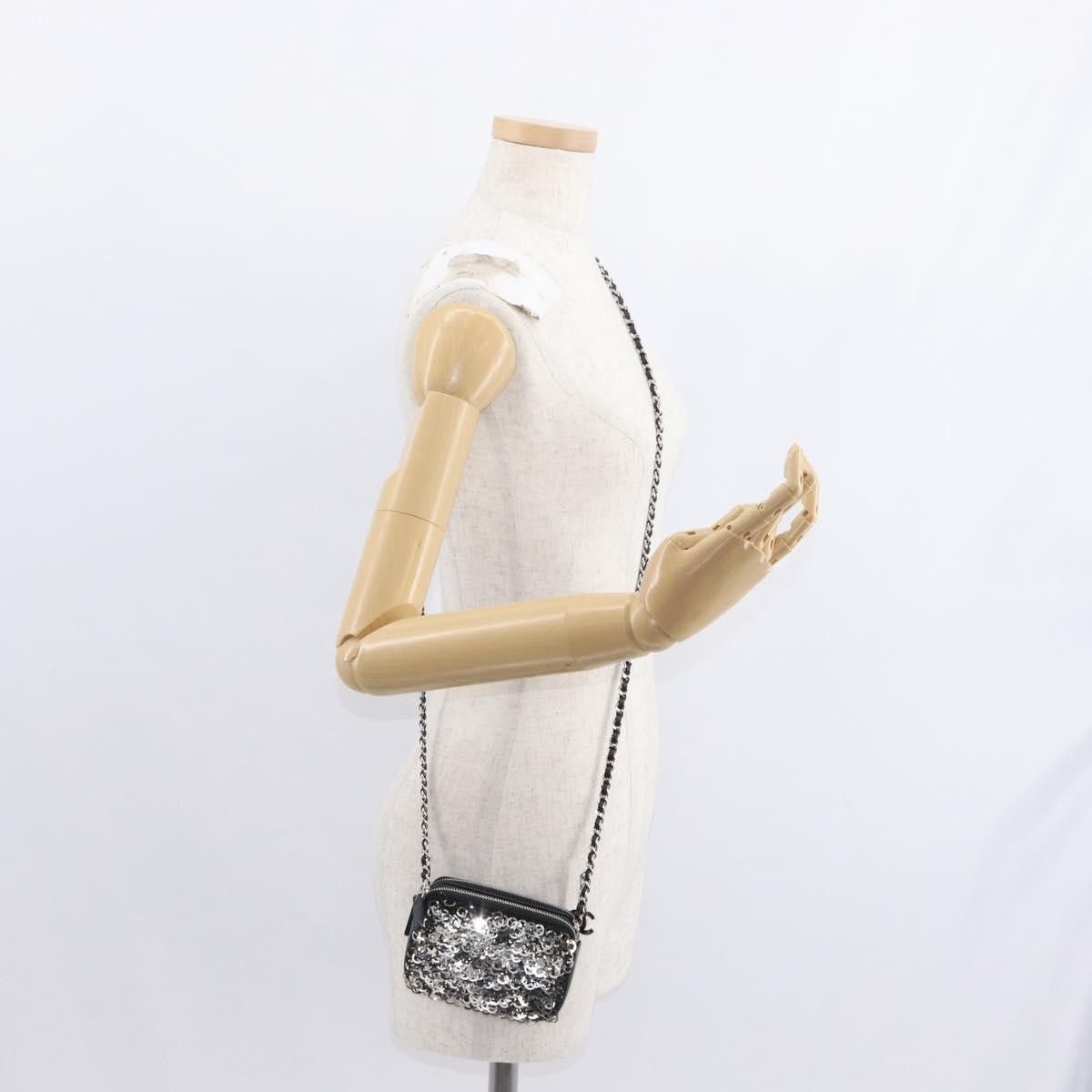 Chanel Chanel Chain Shoulder Bag Sequin Size ONE SIZE - 8 Thumbnail