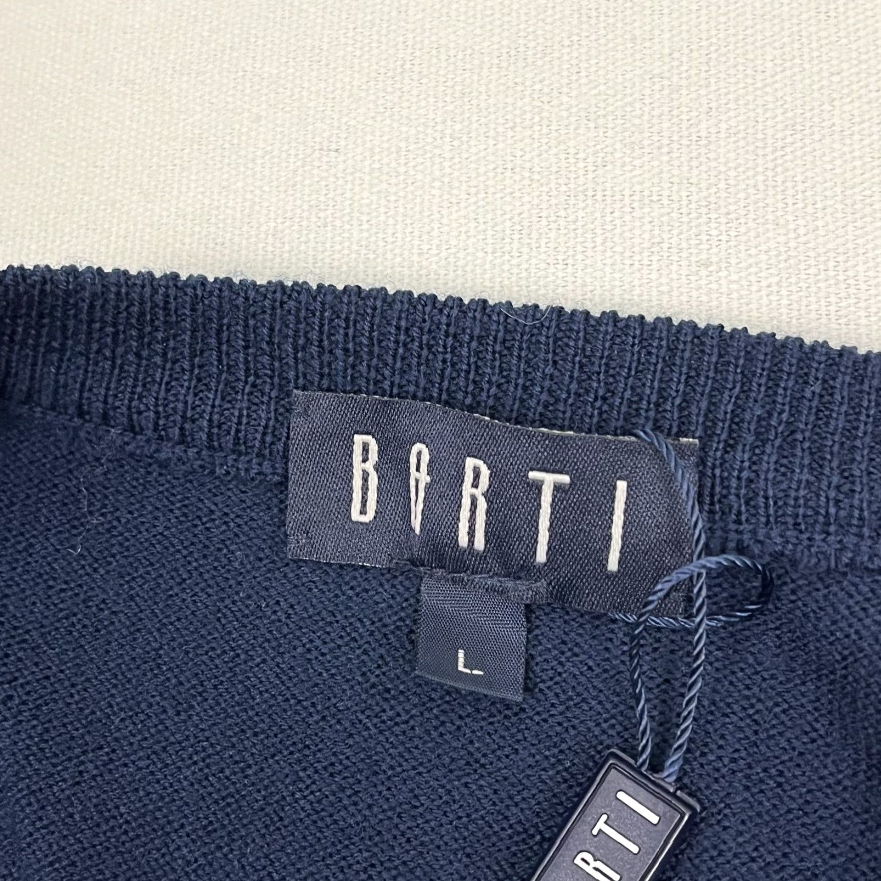 Vintage Zegna Baruffa Lane Sweater Vest Mens Large Blue Merino Wool Jumper Preppy Size US L / EU 52-54 / 3 - 3 Thumbnail