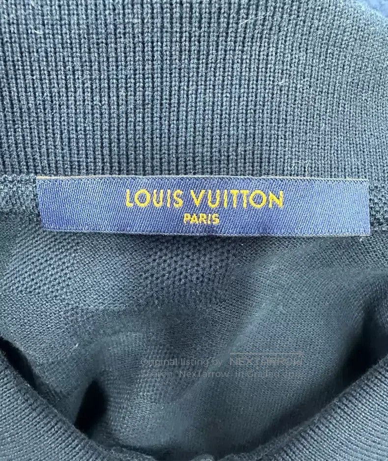 Louis Vuitton Louis Vuitton Navy Checker logo Short Sleeve Polo Shirt Size US M / EU 48-50 / 2 - 3 Thumbnail