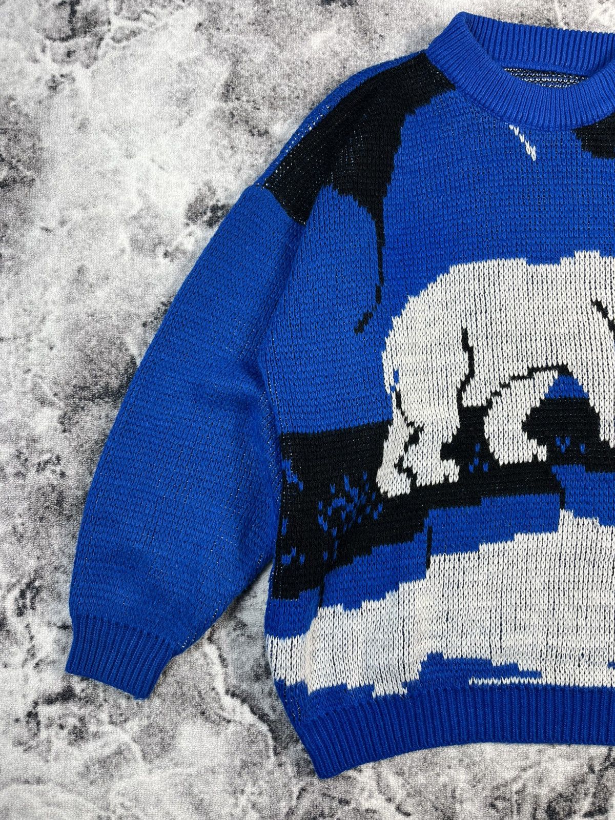 Vintage Vintage Polar Bear Graphic Knit Sweater Size US XL / EU 56 / 4 - 2 Thumbnail