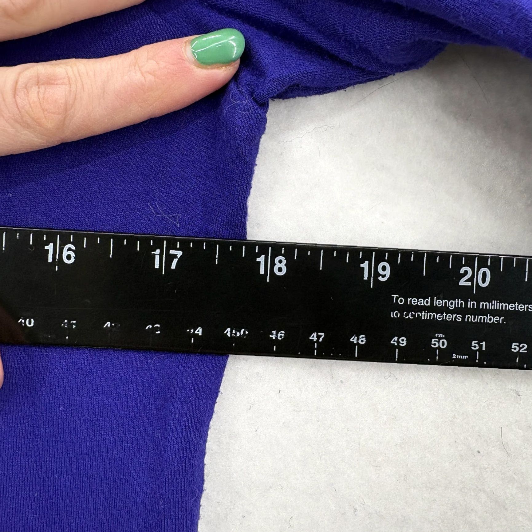 Eileen Fisher Eileen Fisher Shirt Womens Small Blue Long Sleeve Stretch Jersey Casual Pullover Size S / US 4 / IT 40 - 7 Thumbnail