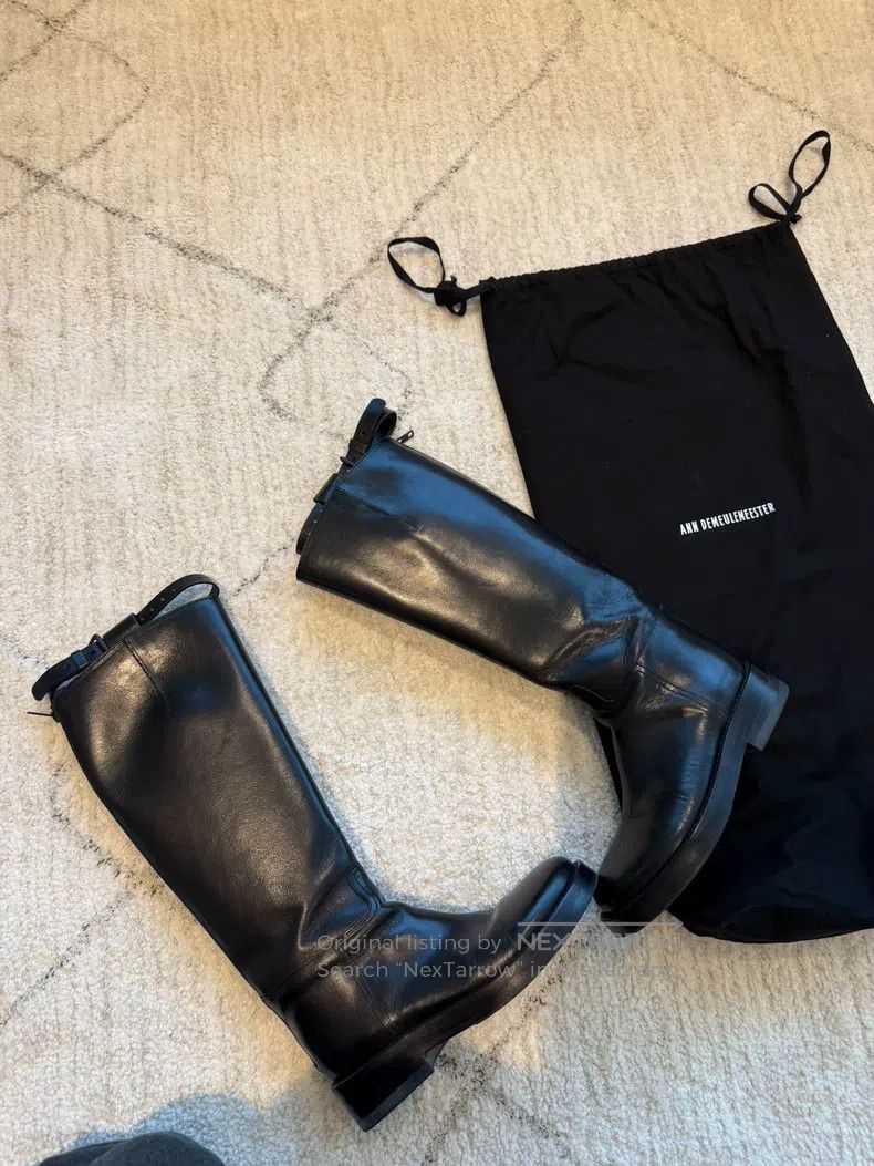 ANN DEMEULEMEESTER パイレーツブーツ 37.5 Ann Demeulemeester Ann Demeulemeester 37.5 boots | Grailed