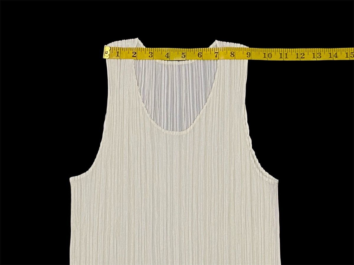 Pleats Please Issey Miyake Pleats Please Issey Miyake Pleated Tank Top Size L / US 10 / IT 46 - 13 Thumbnail