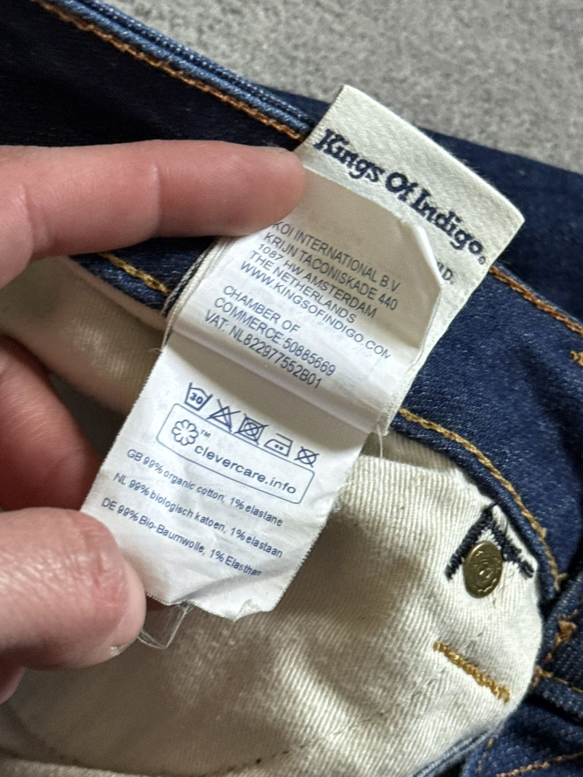 Kings Of Indigo Kings Of Indigo 32/32 tapered denim pants trousers jeans Size US 32 / EU 48 - 13 Thumbnail