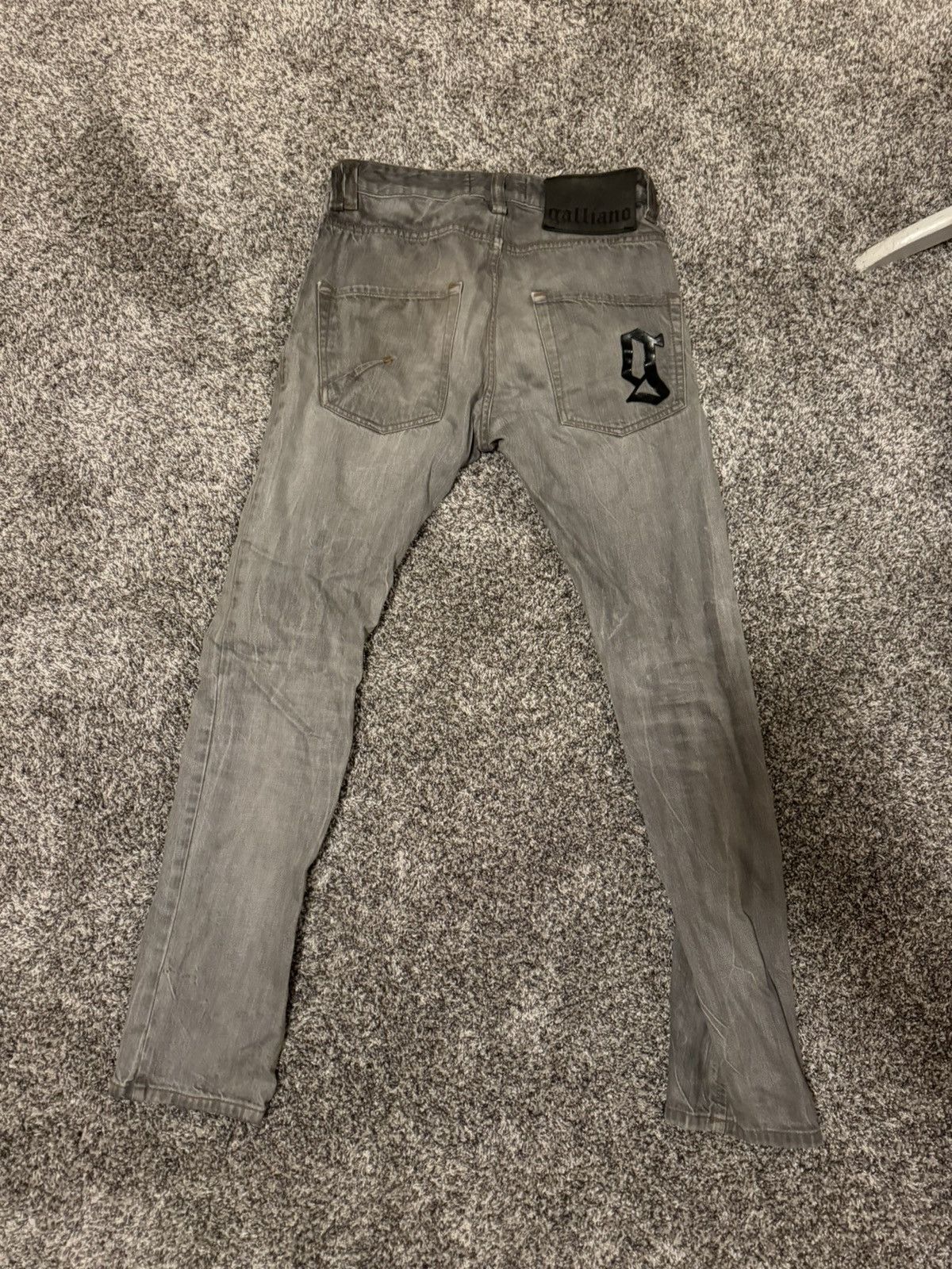 John Galliano Grey John Galliano G Denim Size US 30 / EU 46 - 2 Thumbnail