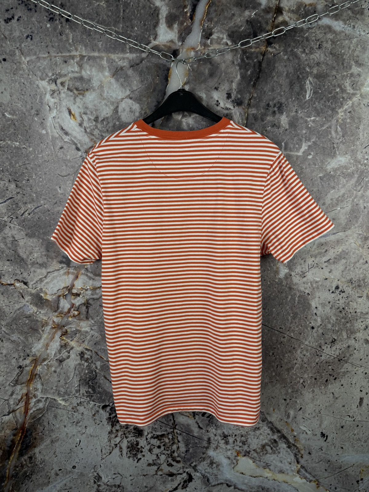 Lyle & Scott Men’s Lyle & Scott T-Shirt Striped Streetwear Size XL Size US XL / EU 56 / 4 - 9 Thumbnail