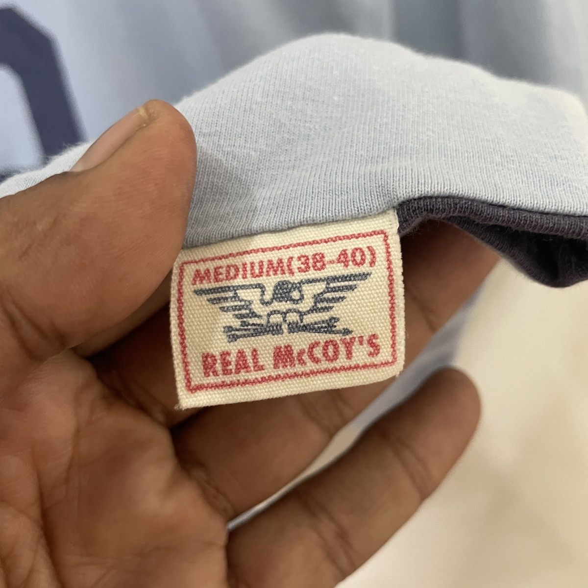 The Real McCoy's Vintage The Real Mccoy’s Usaf Reversable Tee Size US XS / EU 42 / 0 - 9 Thumbnail