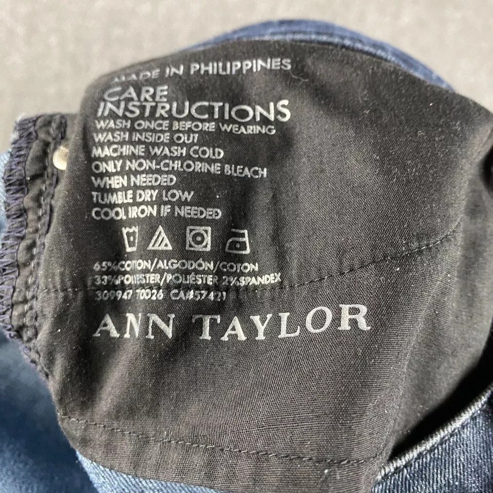 Ann Taylor Ann Taylor Modern Fit Jeans Women's Size 8 Denim Mid Rise Size 30" / US 8 / IT 44 - 9 Thumbnail