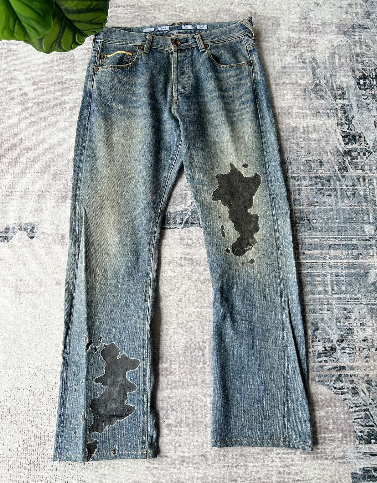 Paul Smith Paul Smith Patchwork Jeans Size US 30 / EU 46 - 1 Thumbnail