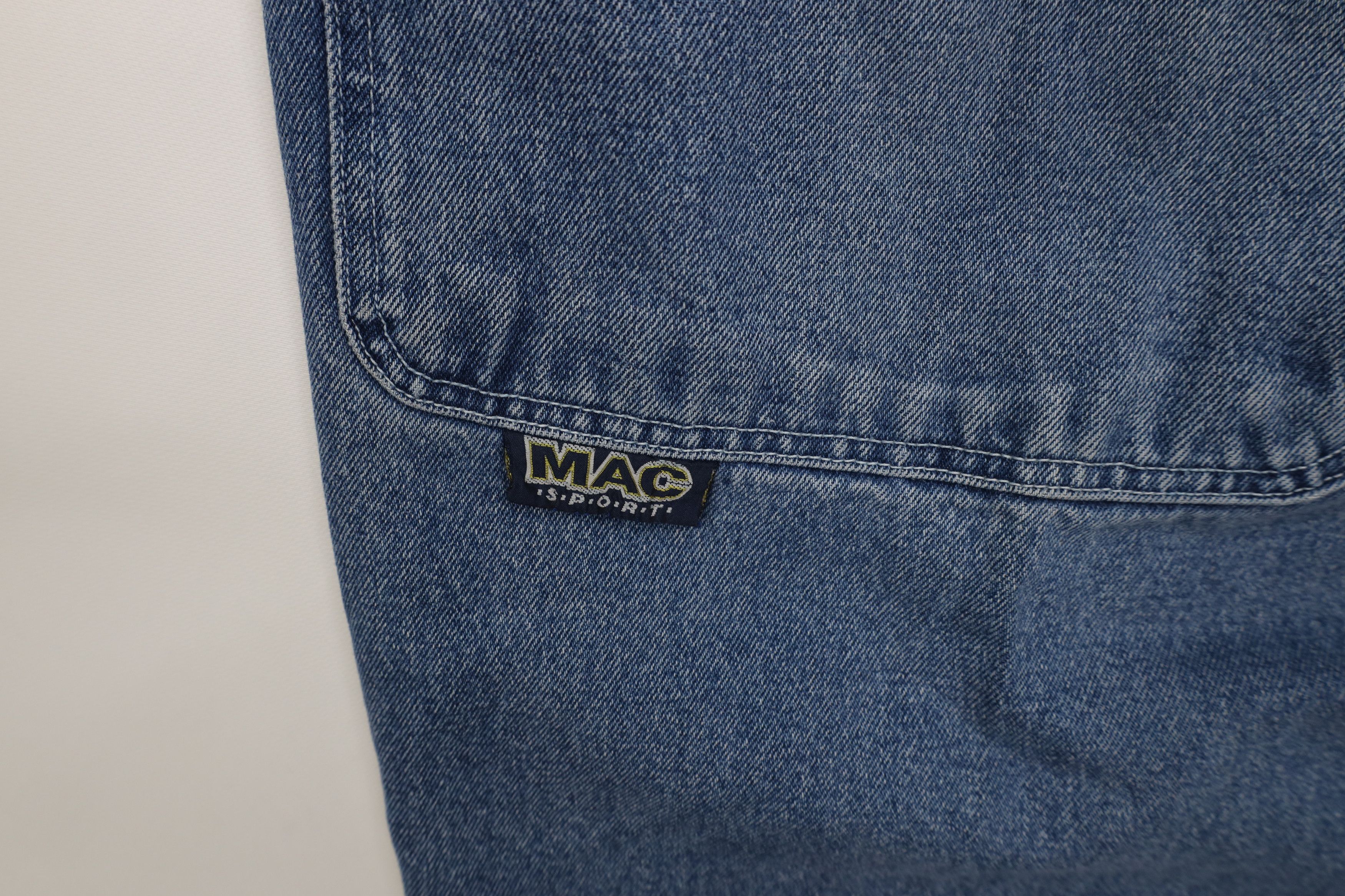 Vintage Vintage 90s Y2K Streetwear Striped Wide Leg Skateboard Jeans Size US 44 / EU 60 - 16 Thumbnail