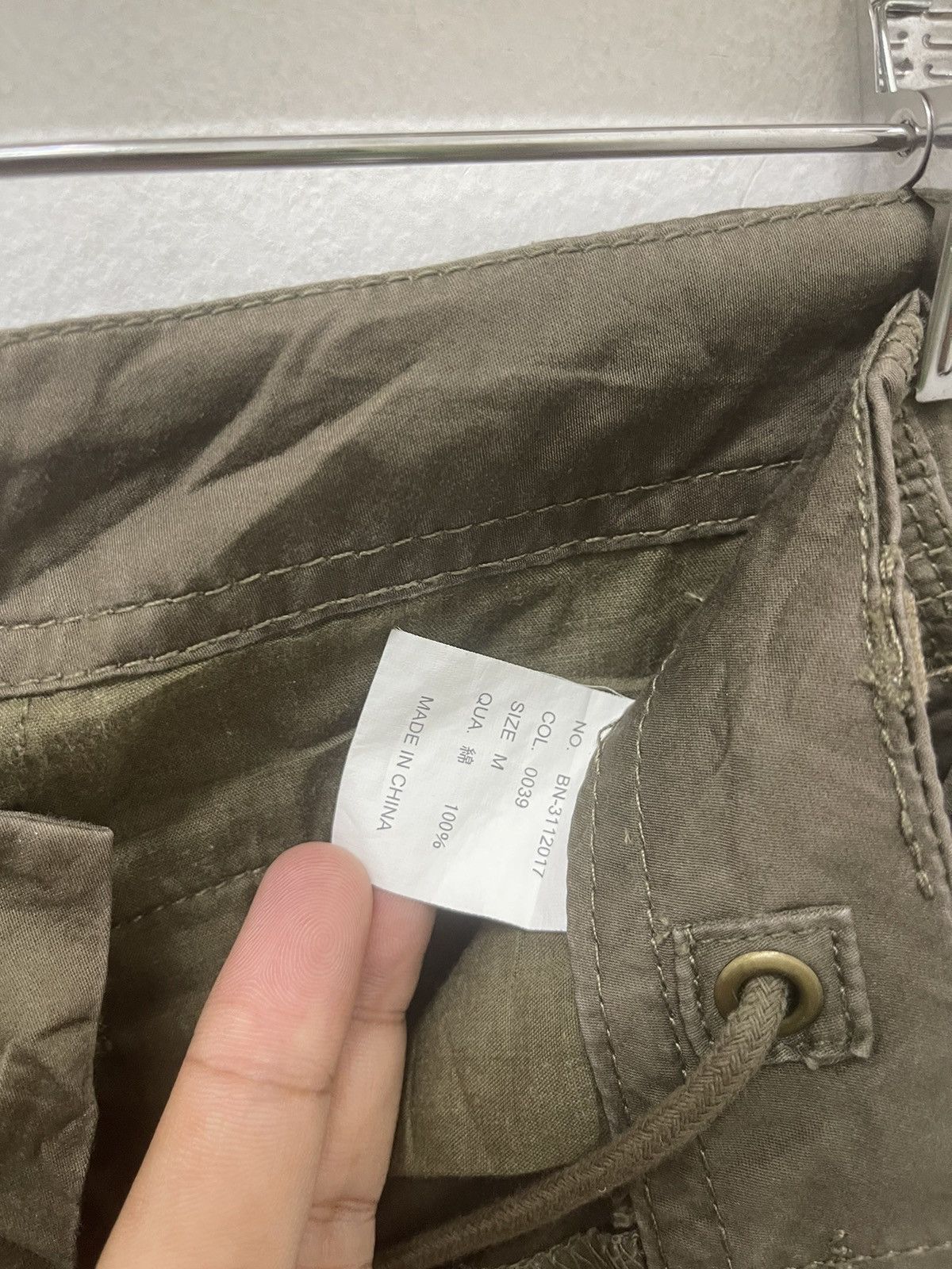 If Six Was Nine Rare BACK NUMBER Cargo Military 2 Ways Pant Size US 31 - 10 Thumbnail