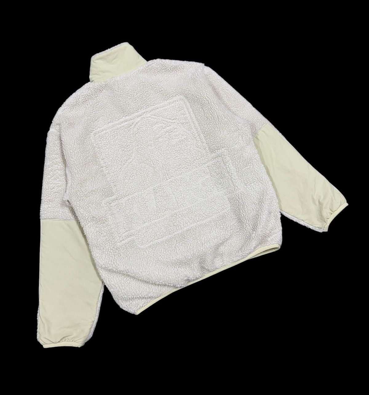 Xlarge Xlarge Deep Pile Sherpa Boa Jacket Big Logo Embossed Fleece Size US L / EU 52-54 / 3 - 14 Thumbnail