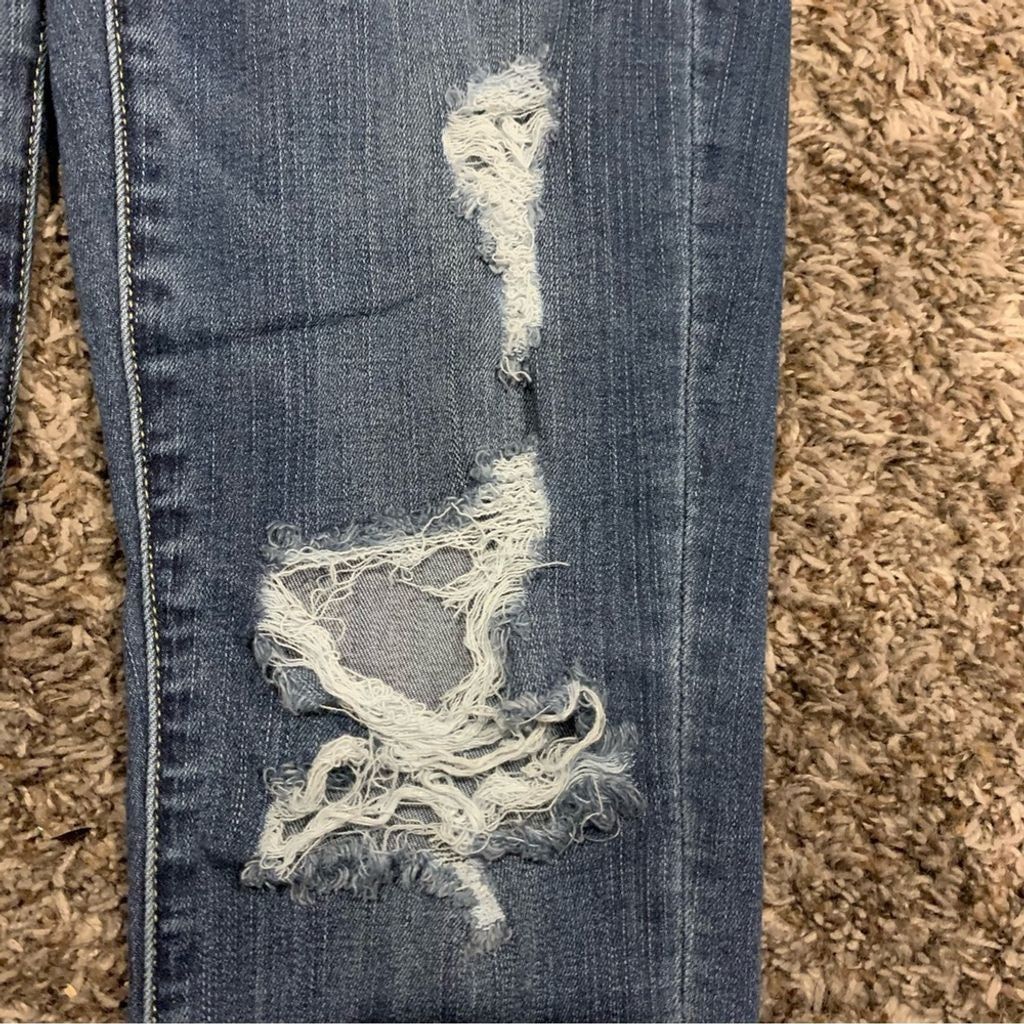 American Eagle Outfitters Women’s American Eagle Curvy Super High Rise Jegging Jeans Size 26" / US 2 / IT 38 - 4 Thumbnail