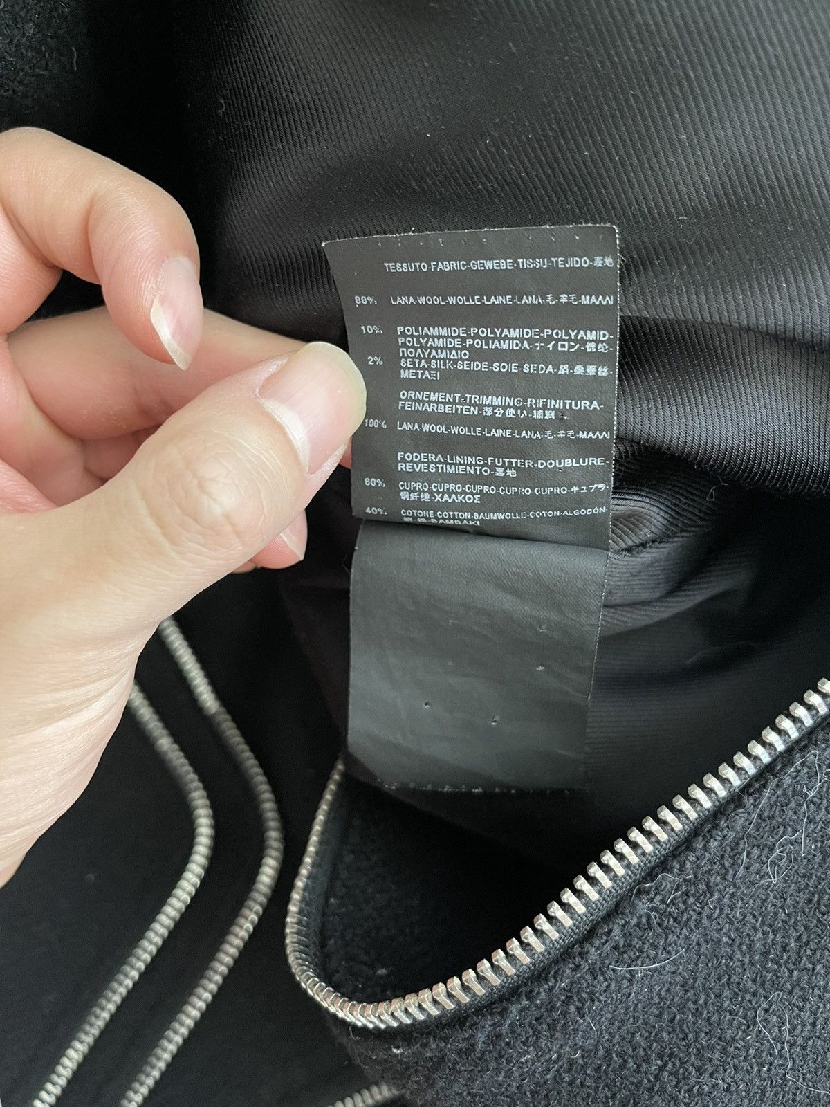 Saint Laurent Paris SLP 15AW Multi Zipper Jacket Size US M / EU 48-50 / 2 - 5 Thumbnail