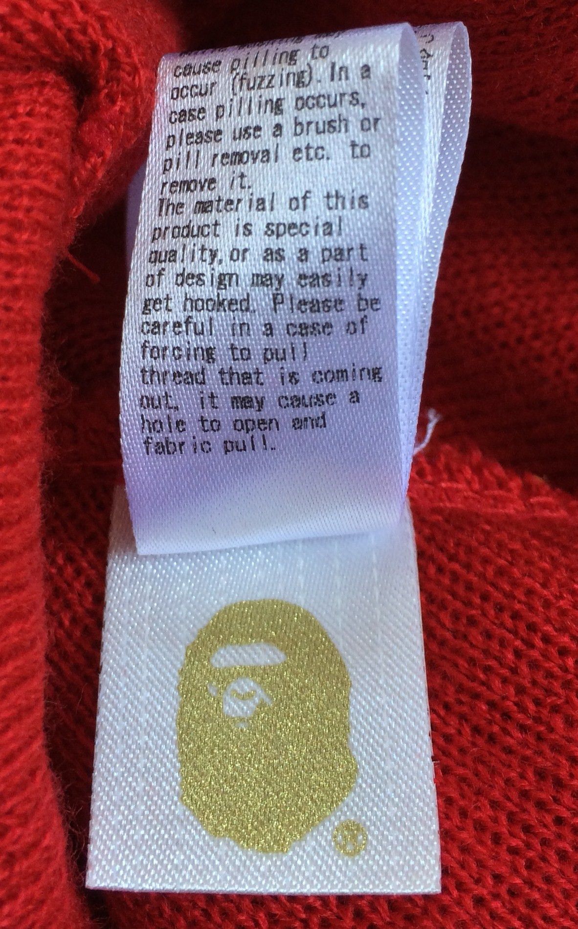 Bape OG Bape PONR Shark Beanie Size ONE SIZE - 8 Thumbnail