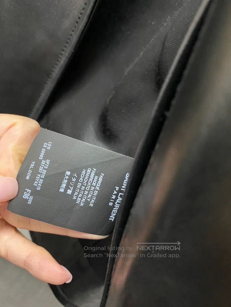 Saint Laurent Paris Saint Laurent Paris Sheepskin leather jacket Size XS / US 0-2 / IT 36-38 - 5 Thumbnail