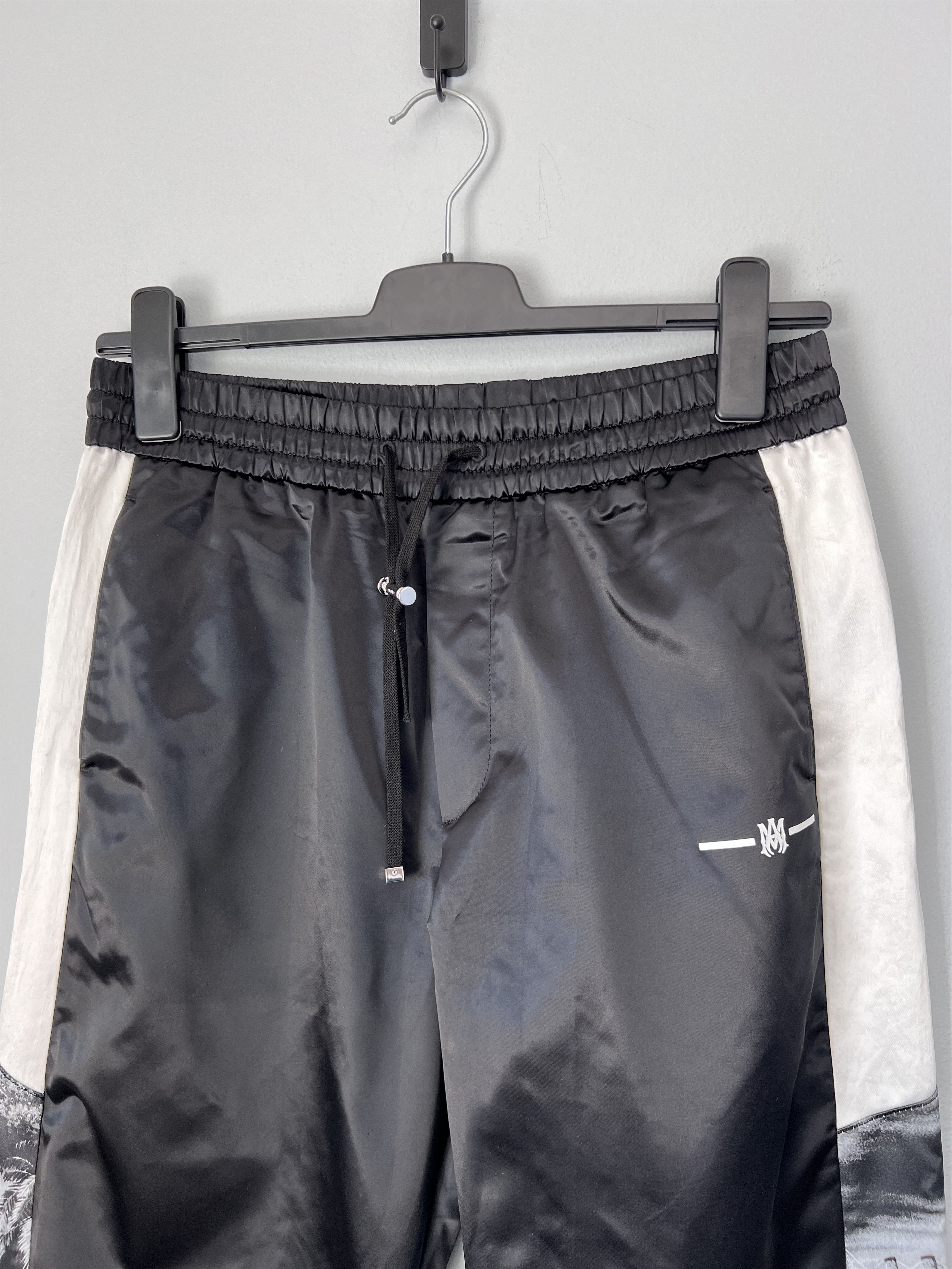Amiri Amiri Hawaiian Track Pants in Black Size US 34 / EU 50 - 2 Thumbnail