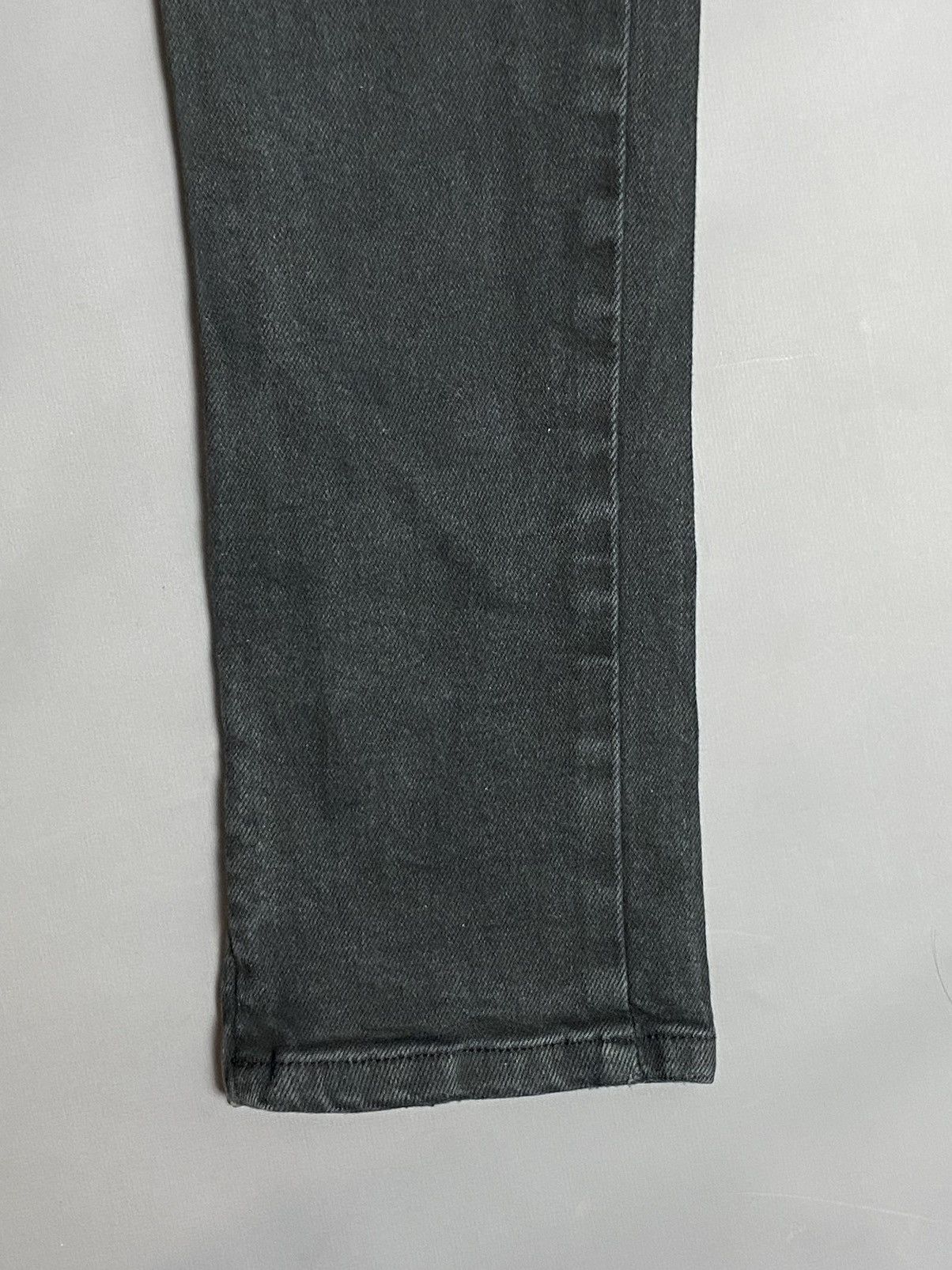 Ksubi Ksubi Skinny Jeans Faded Black Zip Low Rise Australia US 4 Size 27" / US 4 / IT 40 - 16 Thumbnail