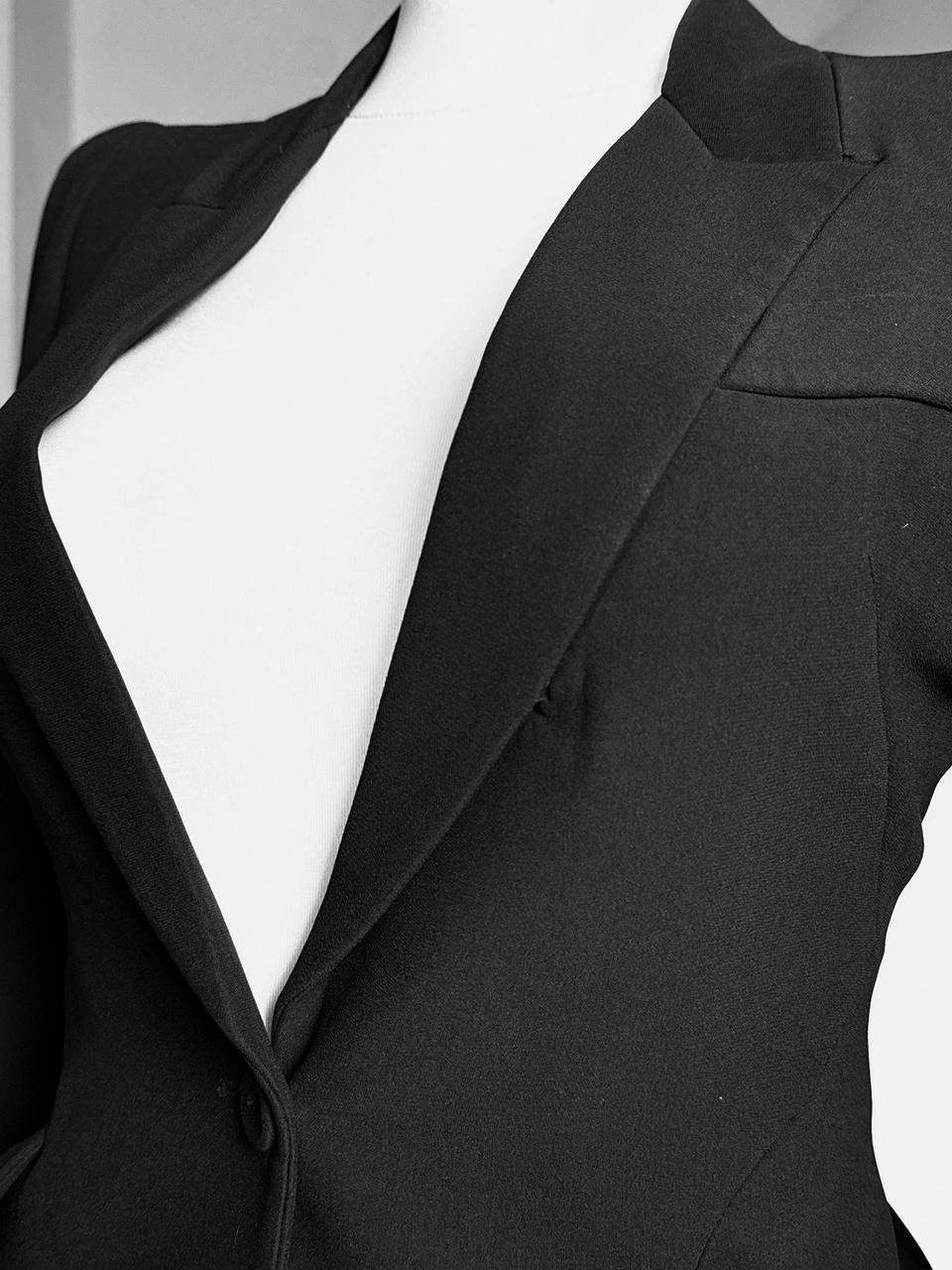 Alexander McQueen Alexander McQueen Black Tailored Blazer Size M / US 6-8 / IT 42-44 - 4 Thumbnail
