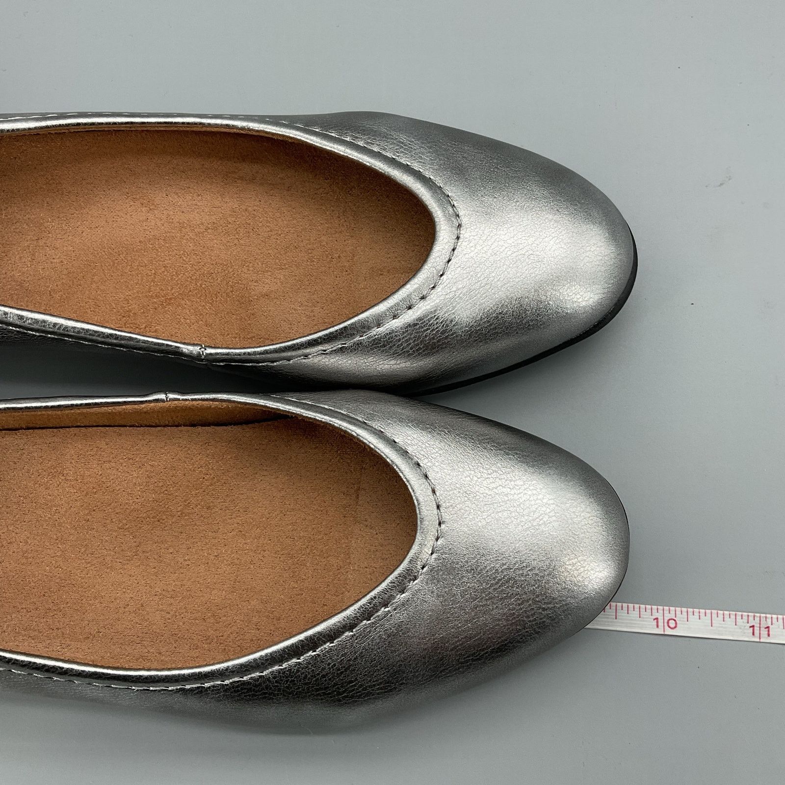 Other NEW Naturalizer Women’s Vivienne Ballet Flats Pewter Size 6M Size US 6 / IT 36 - 7 Thumbnail