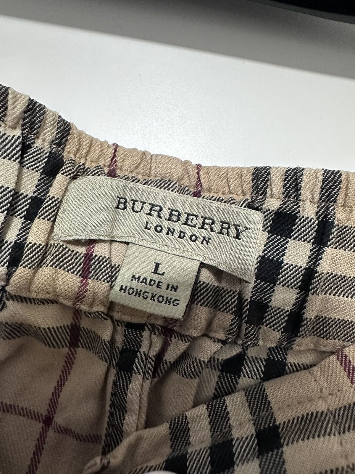 Burberry Burberry Robe Pants Men Nova Check Size L Size US 34 / EU 50 - 6 Thumbnail