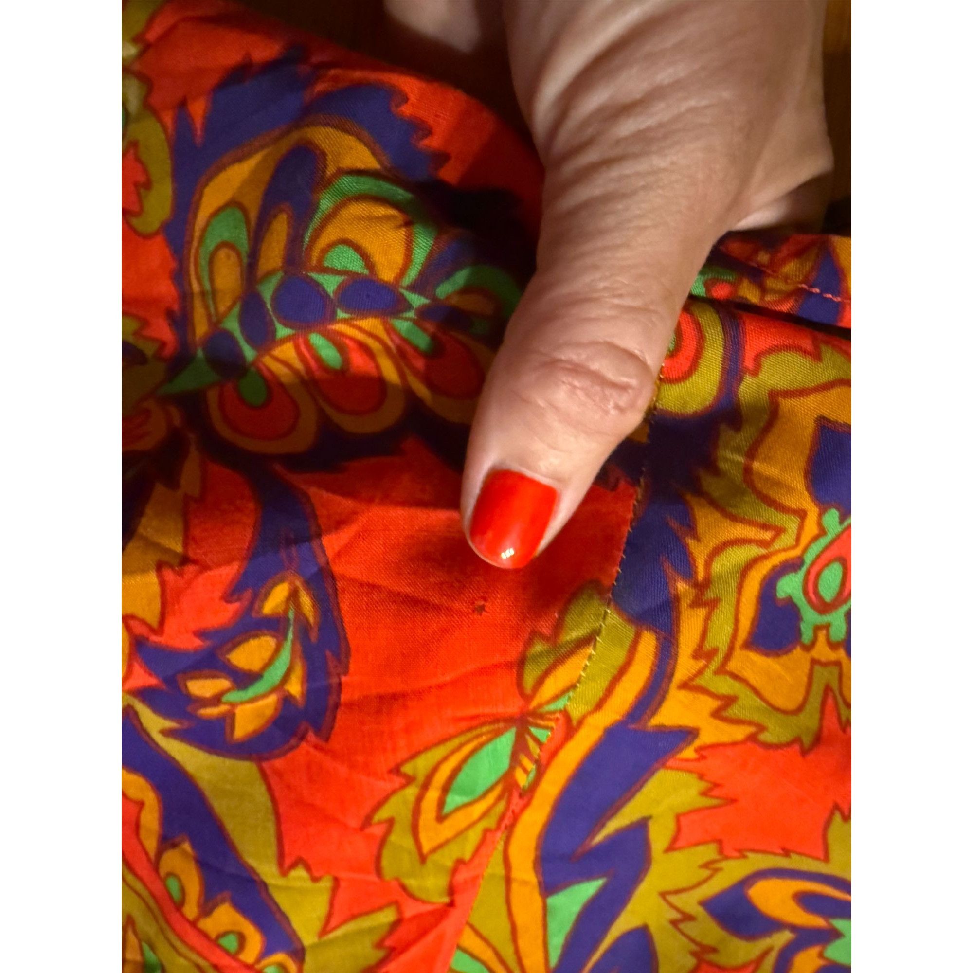 Other Vintage Hawaiian Casuals by Stan Hicks Maxi Dress – Mock Nec Size L / US 10 / IT 46 - 10 Thumbnail