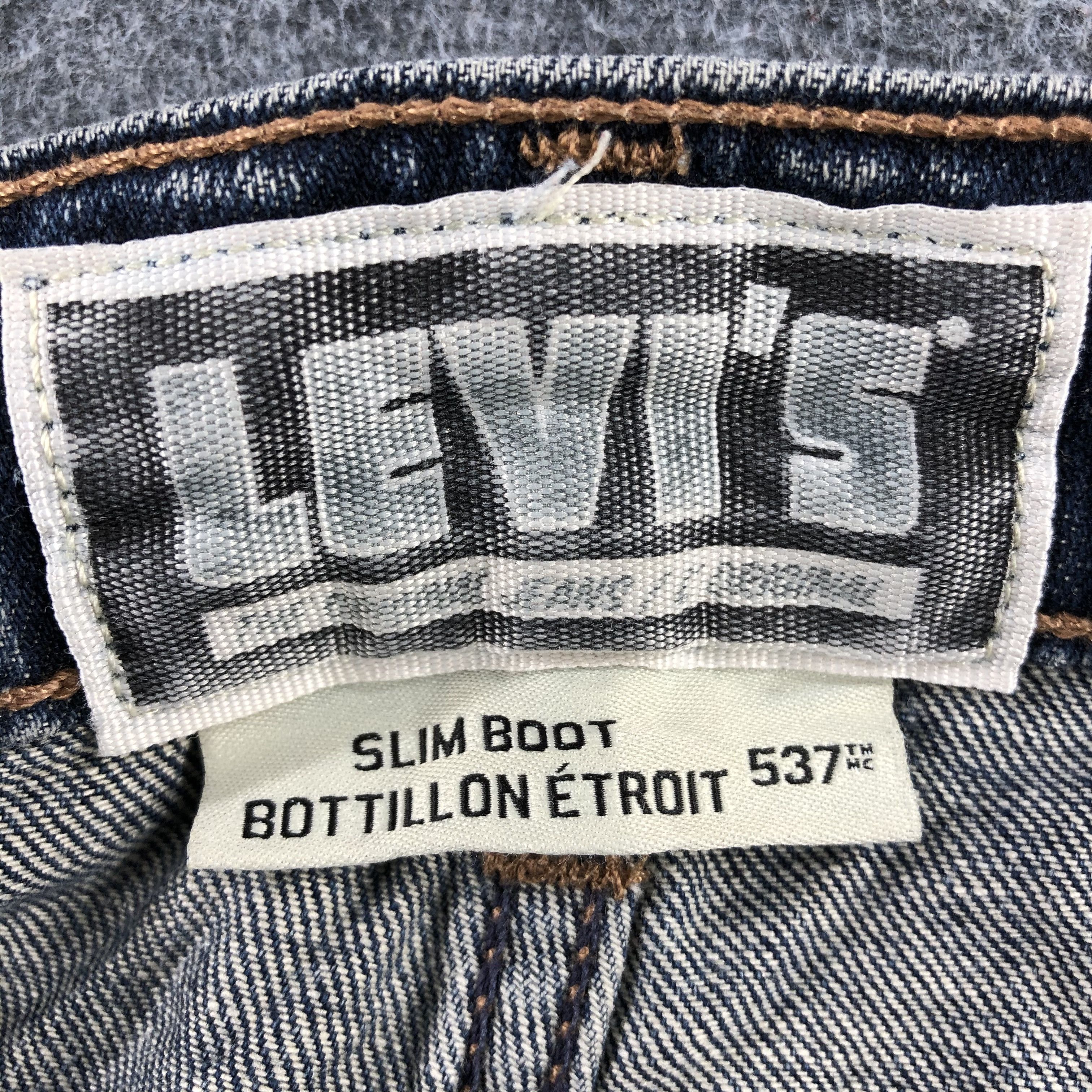 Levi's Vintage Blue Wash Levis Jeans-J2209 Size US 32 / EU 48 - 12 Thumbnail