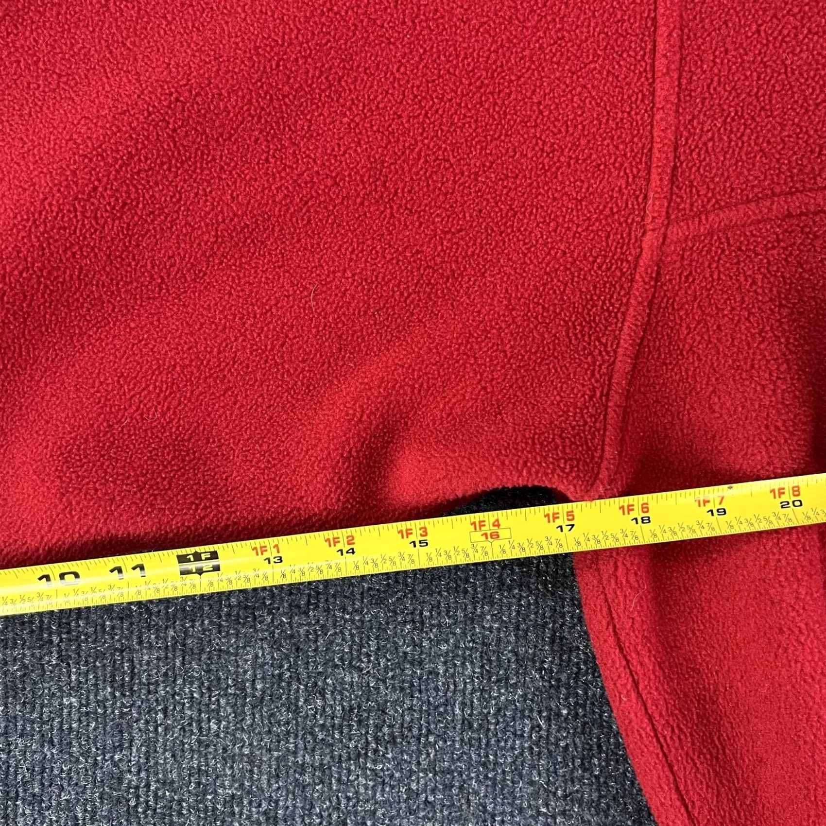 Champion Champion Sweatshirt Pullover Mens M Red 1/4 Zip Fleece Casual Athletic Size US M / EU 48-50 / 2 - 7 Thumbnail