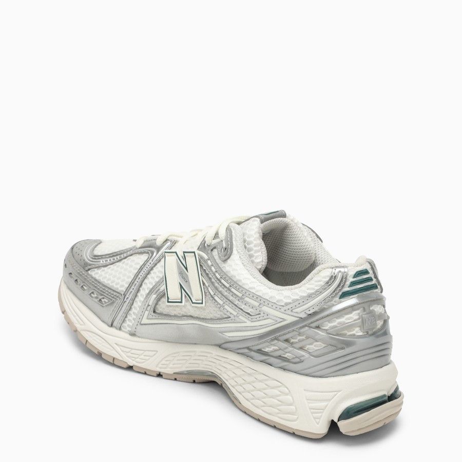 New Balance o1d2blof0424 Low-Top Trainers in White & Silver Size US 11 / EU 44 - 3 Thumbnail