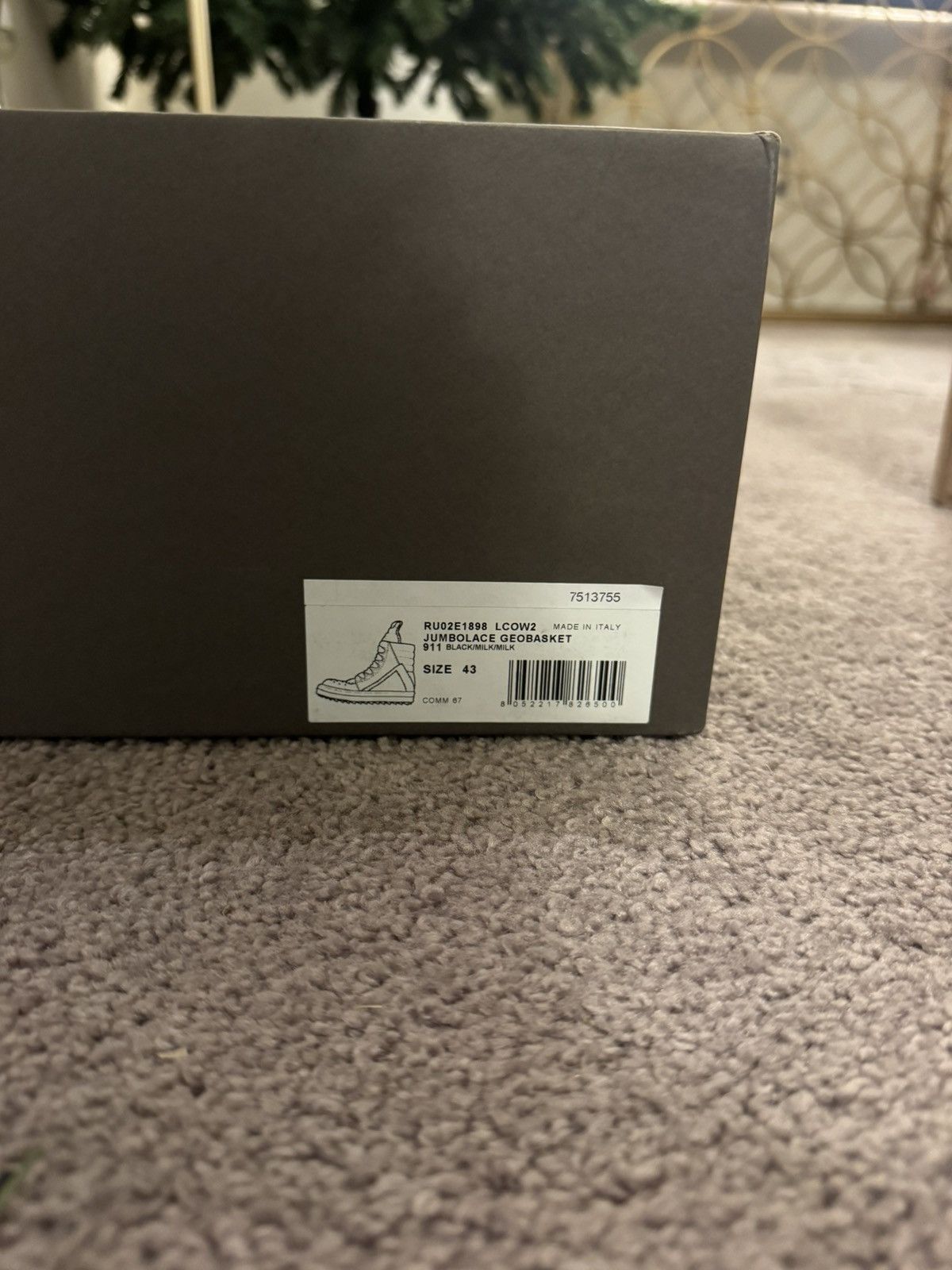 Rick Owens Rick Owens Geobaskets Jumbo Lace Size US 10 / EU 43 - 9 Thumbnail