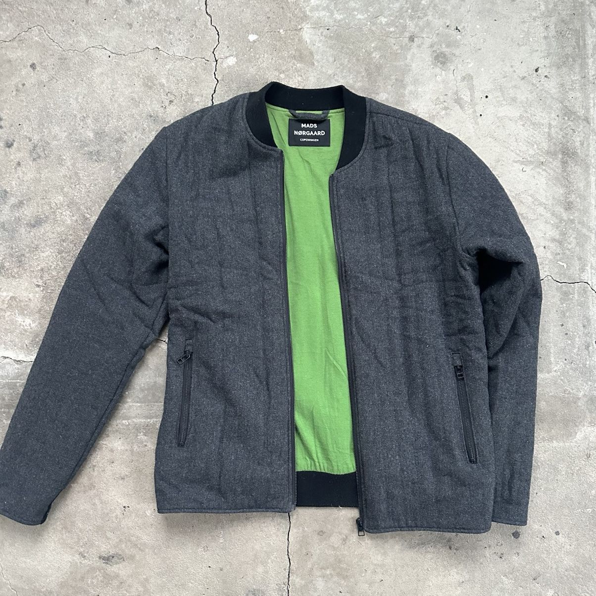 Norse Projects MADS Norgaard Copenhagen wool bomber size L Size US L / EU 52-54 / 3 - 4 Thumbnail