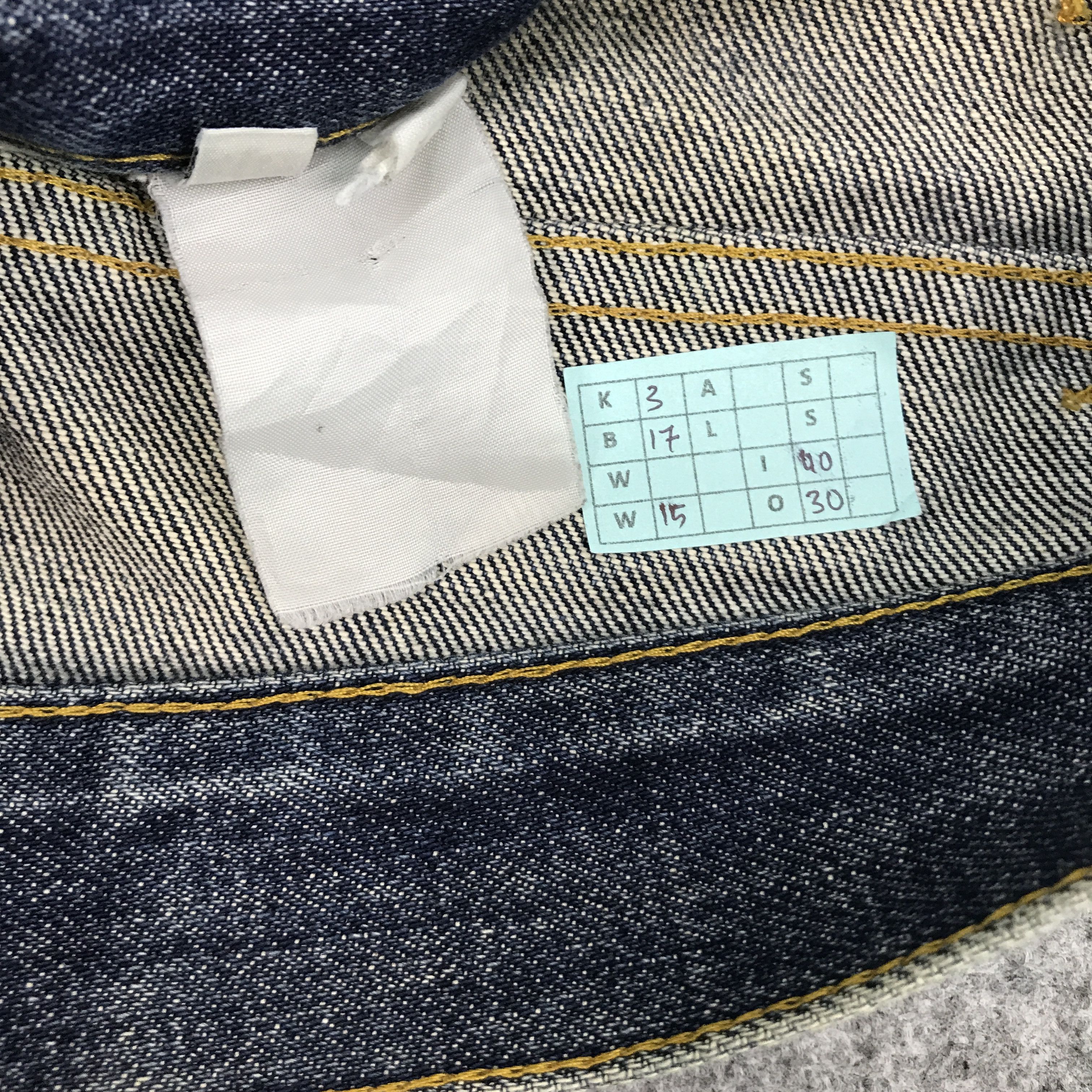 Helmut Lang 1998 HELMUT LANG DISTRESSED DENIM PANTS Size US 30 / EU 46 - 15 Thumbnail