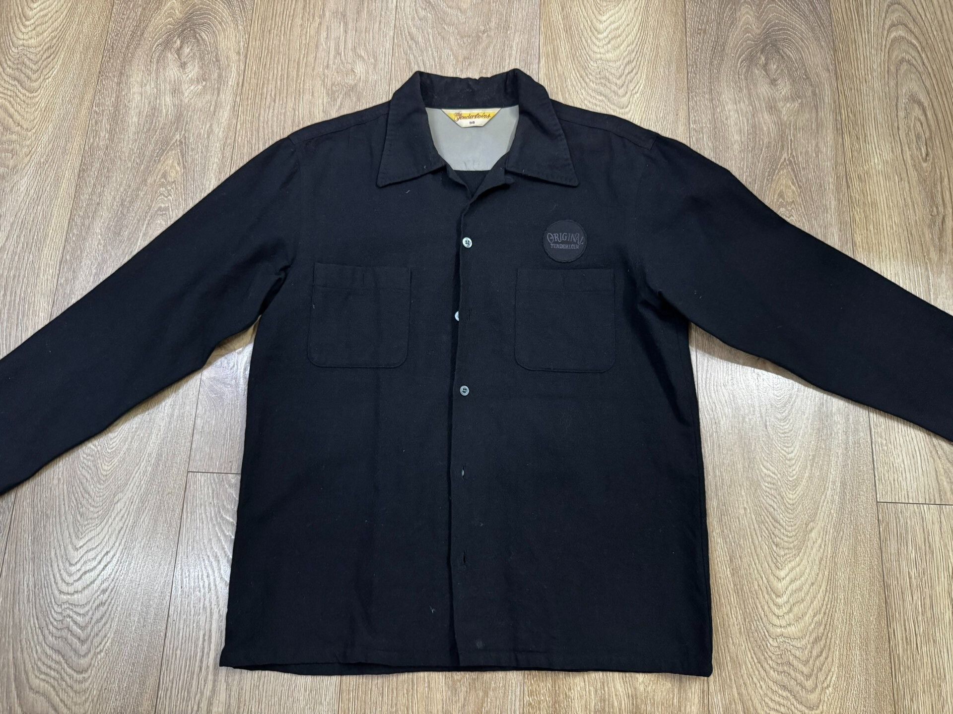 Tender Co. Tenderloin Vintage Wool Shirt Jacket Size US M / EU 48-50 / 2 - 1 Thumbnail