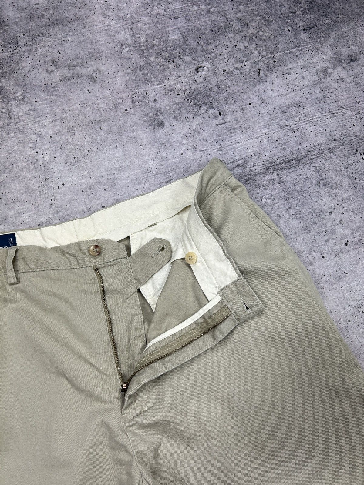 Designer × Polo Ralph Lauren × Vintage Vintage Polo Ralph Lauren Y2K Style Gordon ChinoBeige Pants Size US 38 / EU 54 - 11 Thumbnail